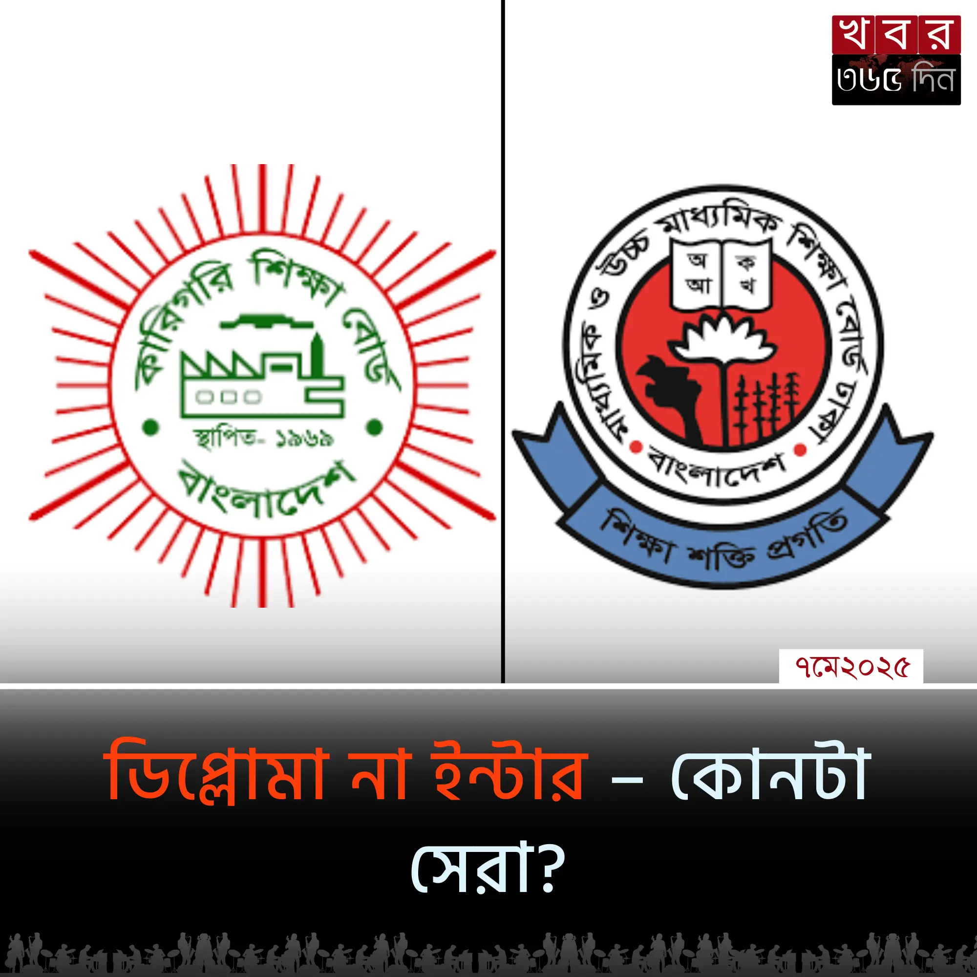 ডিপ্লোমা বনাম ইন্টার, ছাত্রছাত্রীদের সিদ্ধান্ত