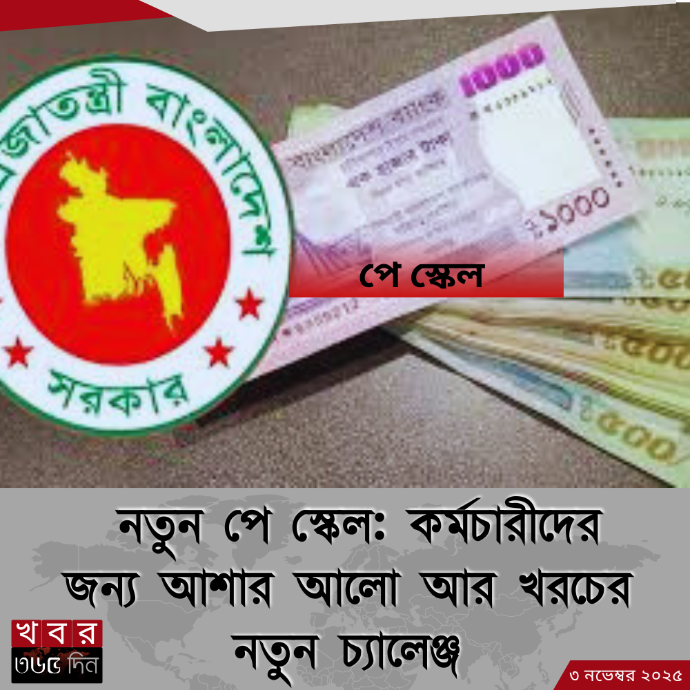 নতুন পে স্কেল ঘোষণা ২০২৫