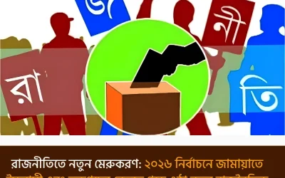 রাজনীতিতে নতুন মেরুকরণ: ২০২৬ নির্বাচনে জামায়াতে ইসলামী এবং তরুণদের নেতৃত্বে গড়ে ওঠা নতুন রাজনৈতিক দলগুলোর অবস্থান ও ভবিষ্যৎ