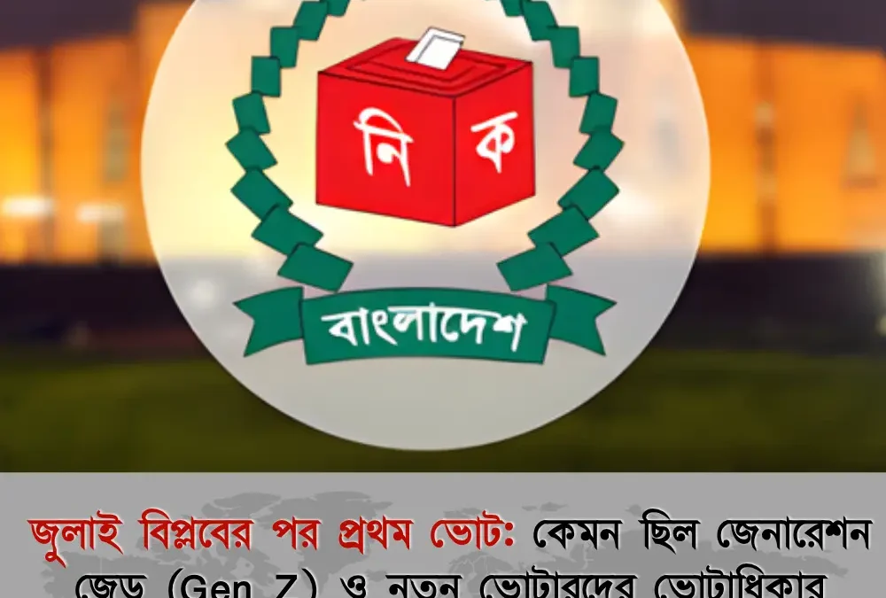 জুলাই বিপ্লবের পর প্রথম ভোট: কেমন ছিল জেনারেশন জেড (Gen Z) ও নতুন ভোটারদের ভোটাধিকার প্রয়োগের অভিজ্ঞতা?