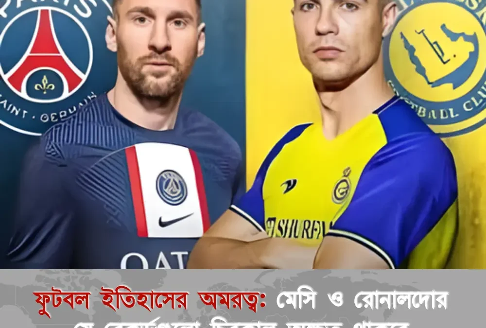 ফুটবল ইতিহাসের অমরত্ব: মেসি ও রোনালদোর যে রেকর্ডগুলো চিরকাল অক্ষত থাকবে