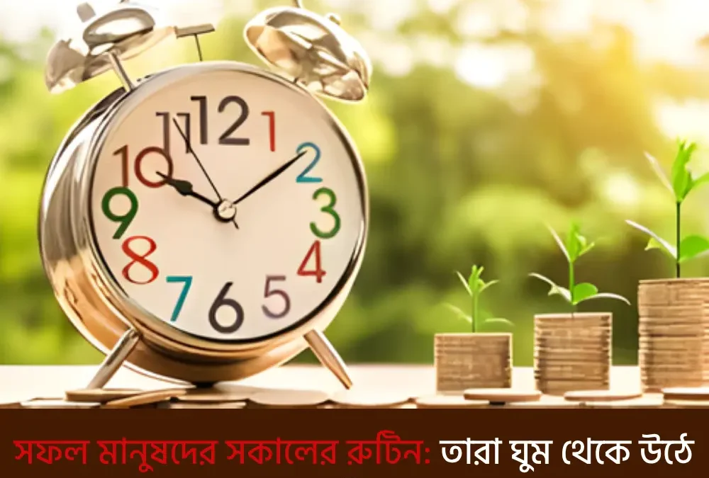 সফল মানুষদের সকালের রুটিন: তারা ঘুম থেকে উঠে প্রথমে কী করেন?